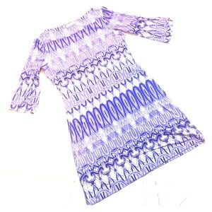 Donna Morgan Purple Stretch Sheath Dress